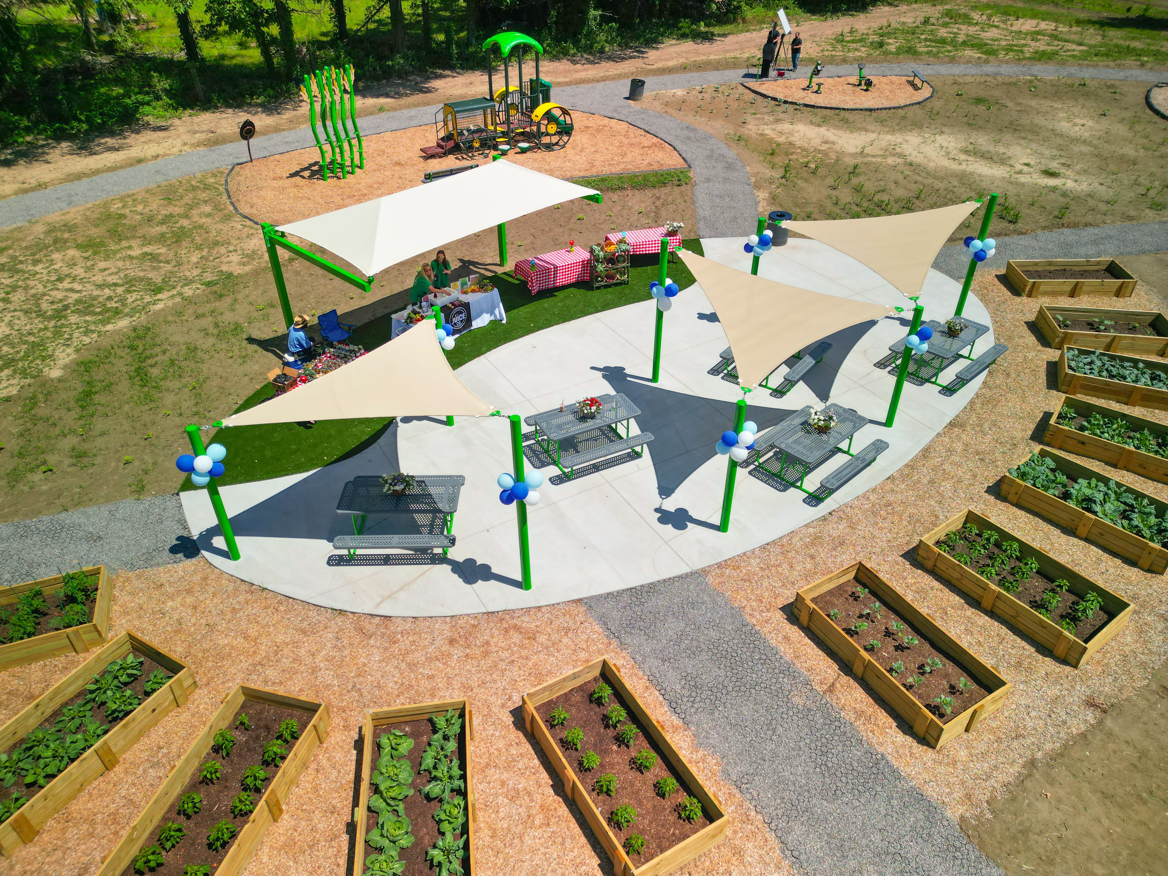 Sprout Park Ariel View