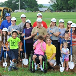 Chelsea Johnson at groundbreaking for BlueCross Healthy Place