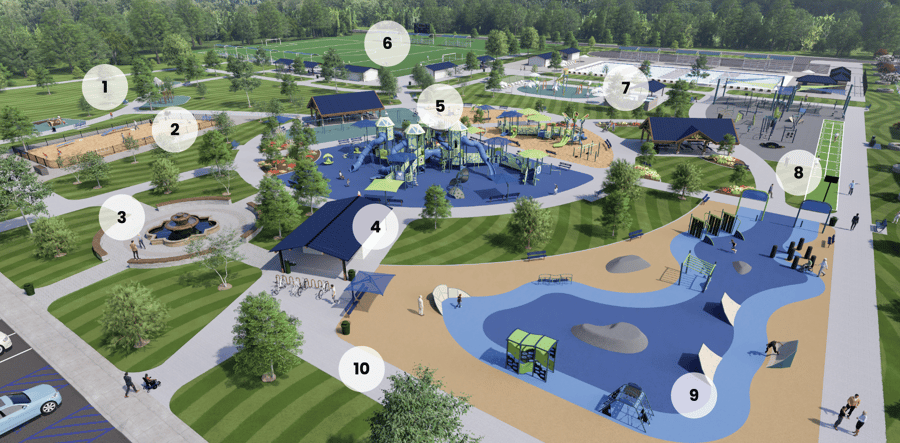 IMPACT Parks overview map