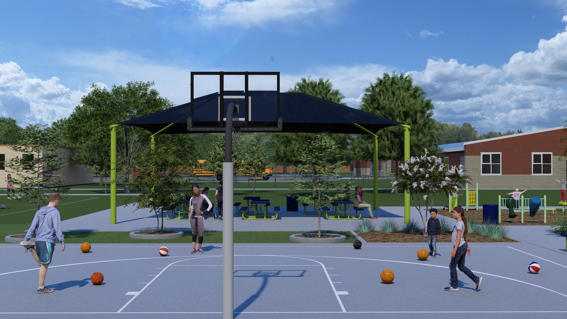 TPL Chattanooga - Eastside Elementary basketball court