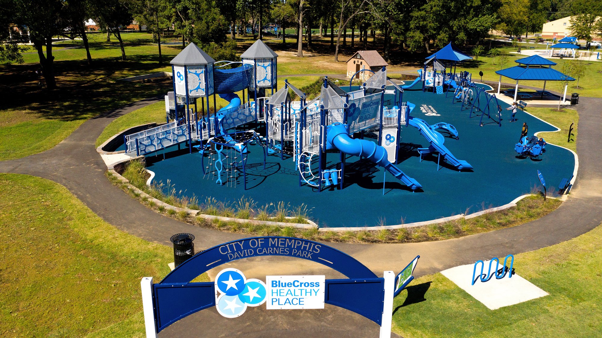 David Carnes Park in Memphis Tennessee BlueCross Healthy Place