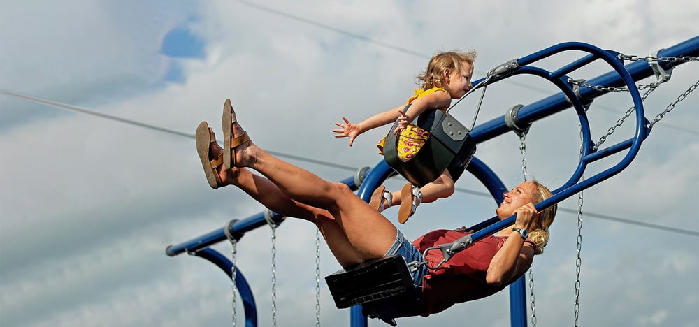 Intergenerational Play Expression Swing